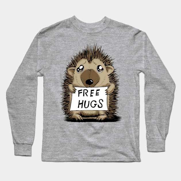 Free Hugs Long Sleeve T-Shirt by jonasssantos